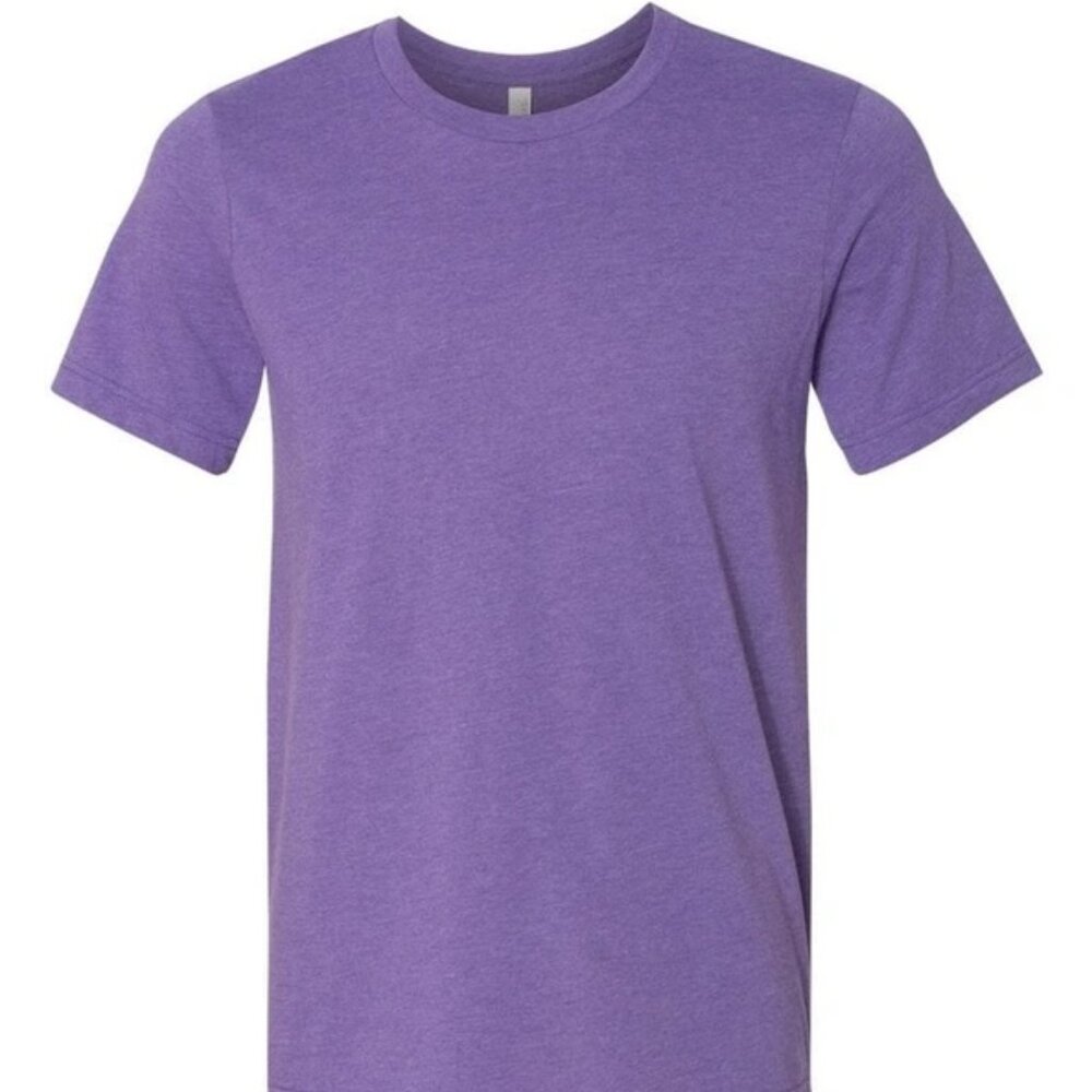 Bella+Canvas T-Shirt Purple Large